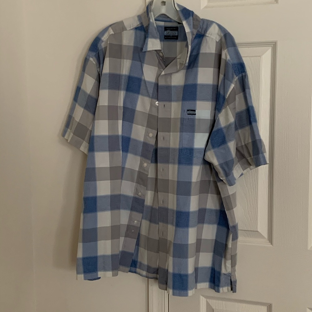 Enyce Men’s Checkered Pattern Shirt